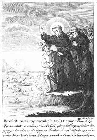 St Anthony Preaches to the Fish